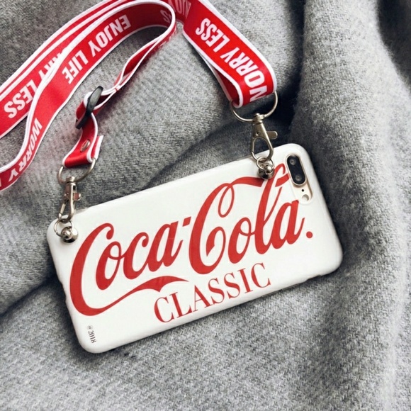 Last one!iPhone X❤️Cola phone cases with Hang Rope - Picture 2 of 4